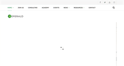 Desktop Screenshot of emeraldnetwork.co.uk